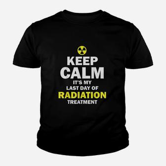 Last Day Of Radiation Treatment Youth T-shirt | Crazezy