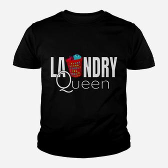 Laundry Queen Shirts Washing Clothes Wash Day Youth T-shirt | Crazezy CA