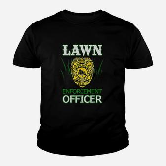 Lawn Enforcement Officer Youth T-shirt | Crazezy