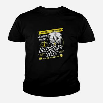 Lawyer Cat Im Not A Cat Kitten Filter Youth T-shirt | Crazezy UK