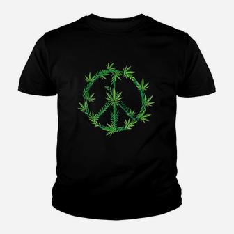 Leaves Peace Love Youth T-shirt | Crazezy
