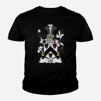 Lee Coat Of Arms - Family Crest Youth T-shirt | Crazezy