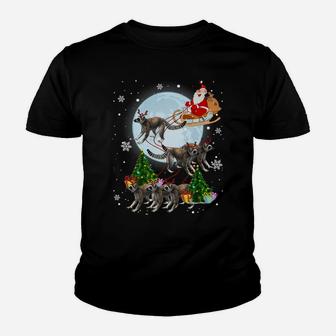 Lemurs Reindeer Christmas Funny Lemurs Lover Xmas Gifts Youth T-shirt | Crazezy