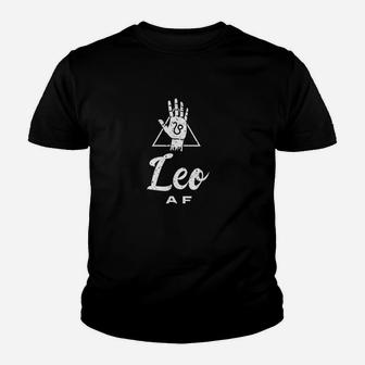 Leo Af Leo Birthday Gift Leo Astrology N Zodiac Sign Youth T-shirt | Crazezy UK