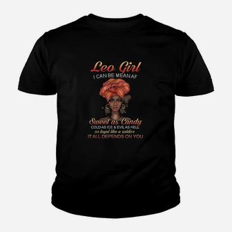 Leo Queens Are Born In Leo Youth T-shirt | Crazezy AU
