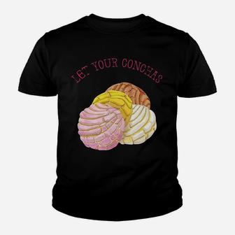 Let Your Conchas Be Your Guide Mexican Youth T-shirt | Crazezy UK