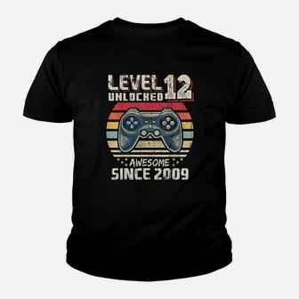 Level 12 Unlocked Awesome 2009 Video Game Youth T-shirt | Crazezy