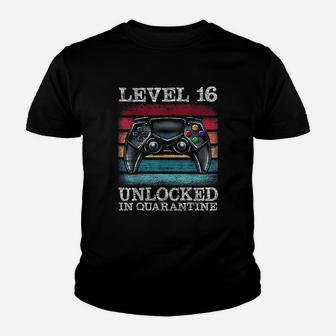 Level 16 Unlocked Gamer 16Th Birthday Teenager Youth T-shirt | Crazezy AU