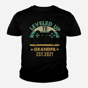 Leveled Up To Daddy Youth T-shirt - Monsterry UK