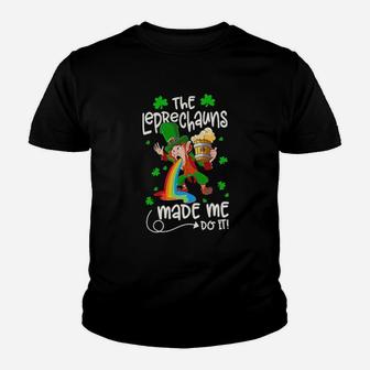 Lgbt The Leprechauns Made Me Do It Youth T-shirt - Monsterry AU