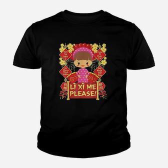 Li Xi Me Please Youth T-shirt - Thegiftio UK