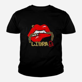 Libra September And October Birthday Youth T-shirt | Crazezy AU
