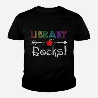 Library Rocks Youth T-shirt | Crazezy CA