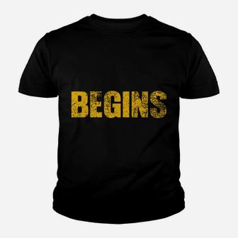 Life Begins At The End Of Your Comfort Zone Youth T-shirt | Crazezy