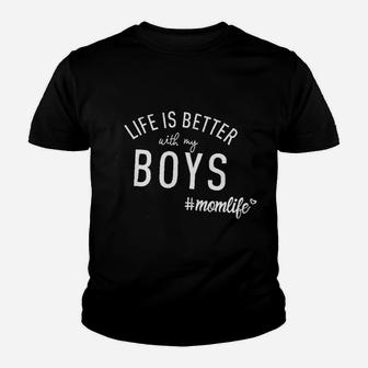 Life Is Better Youth T-shirt | Crazezy