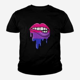 Lips Flag Pride Youth T-shirt | Crazezy DE