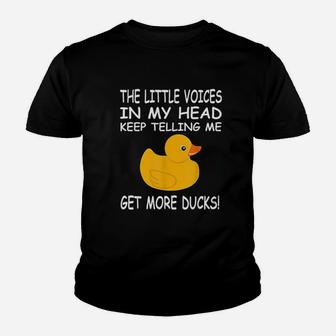 Little Voices Get More Ducks Youth T-shirt | Crazezy