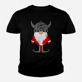 Live Love Lefse Scandinavian Tomte Gnome Viking Christmas Youth T-shirt | Crazezy