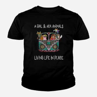 Living Life In Peace Youth T-shirt | Crazezy CA