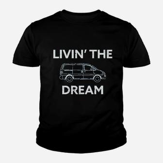 Living The Dream Youth T-shirt | Crazezy