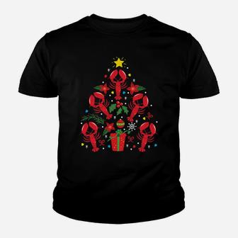 Lobster Christmas Ornament Tree Funny Xmas Gift Sweatshirt Youth T-shirt | Crazezy