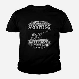 Long Range It Is Like Golf But For Men Youth T-shirt | Crazezy CA