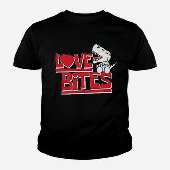 Love Bites Dinosaur Youth T-shirt | Crazezy UK