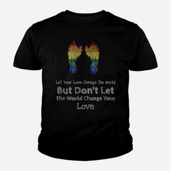 Love Lgbt Pride Youth T-shirt - Monsterry