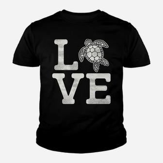 Love Turtles Shirt - Funny Animal Lover Cute Turtle Tshirt Youth T-shirt | Crazezy