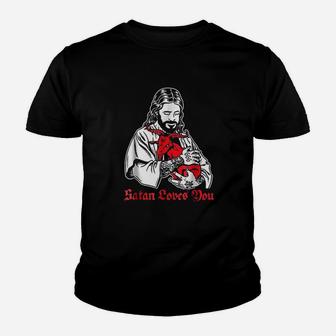 Loves You And Jesus Know It Youth T-shirt | Crazezy AU