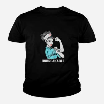 Lpn Nurse Life Unbreakable Youth T-shirt | Crazezy UK