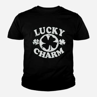 Lucky Charm Irish Clover Youth T-shirt | Crazezy CA