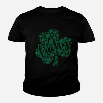 Lucky Clover Youth T-shirt | Crazezy AU