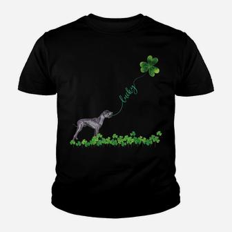 Lucky Great Dane Dog Shamrock St Patrick Day Shirt For Women Youth T-shirt | Crazezy AU