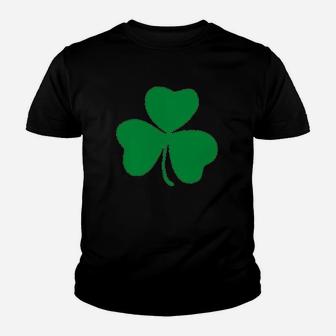 Lucky Irish Shamrock Clover Baseball St Patricks Day Raglan Youth T-shirt | Crazezy UK