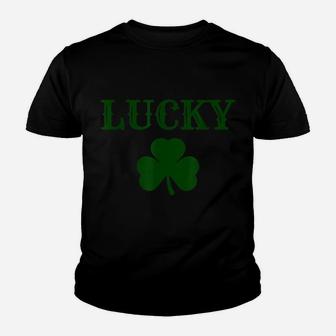 Lucky St Patrick Day Shirts - Shamrock Irish Shirt Youth T-shirt | Crazezy AU