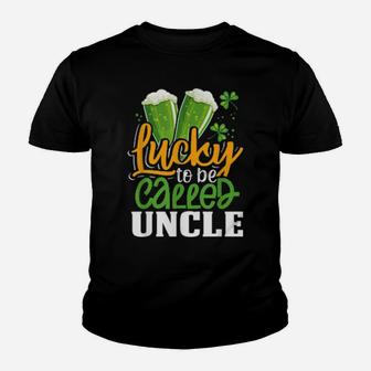 Lucky To Be Called Uncle St Patrick's Day Irish Youth T-shirt - Monsterry AU