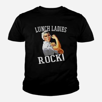 Lunch Ladies Rock Youth T-shirt | Crazezy UK