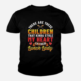 Lunch Lady Youth T-shirt | Crazezy