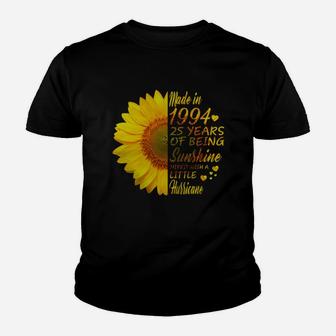Made In 1994 And 25 Years Of Being Sunshine Youth T-shirt - Thegiftio UK