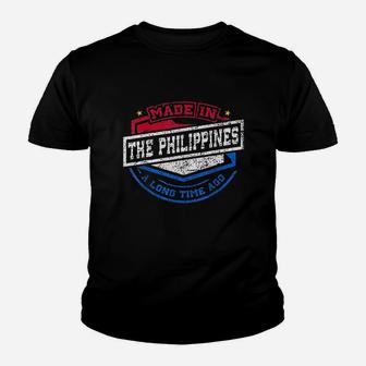 Made In The Philippines A Long Time Ago Native Top Youth T-shirt | Crazezy AU
