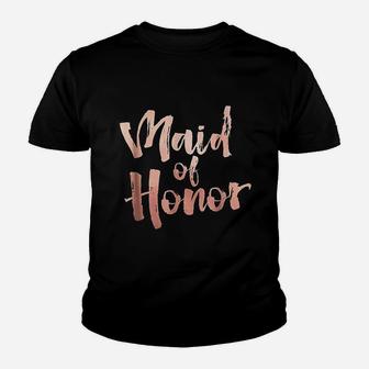 Maid Of Honor Youth T-shirt | Crazezy DE