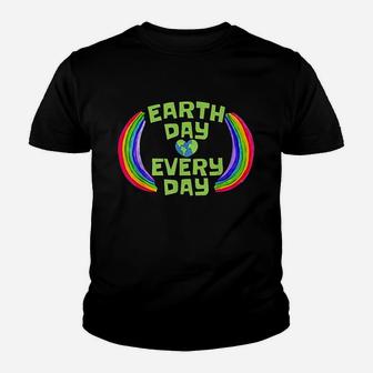 Make Every Day Earth Day Save The Planet Environmental Youth T-shirt | Crazezy