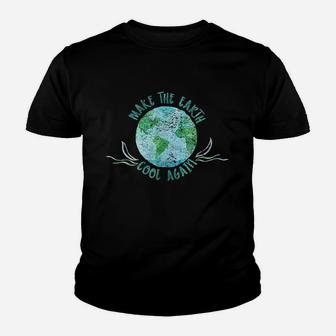Make The Earth Cool Again Youth T-shirt | Crazezy