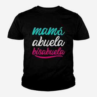 Mama Abuela Bisabuela Spanish Youth T-shirt | Crazezy
