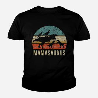 Mama Dinosaur Mamasaurus Youth T-shirt | Crazezy DE