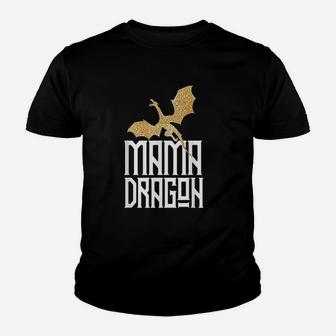 Mama Dragon Gift Matching Family Tribe Mom Mother Youth T-shirt | Crazezy UK