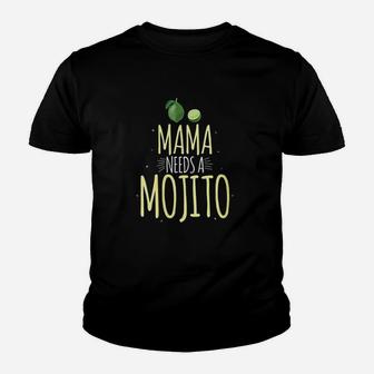 Mama Needs A Mojito Youth T-shirt | Crazezy