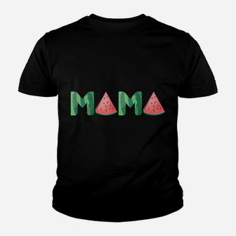 Mama Watermelon Funny Summer Fruit Gift - Great Mother's Day Youth T-shirt | Crazezy CA