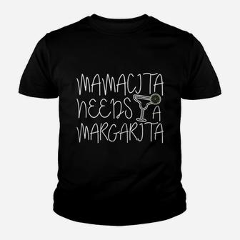 Mamacita Needs A Margarita Youth T-shirt | Crazezy DE